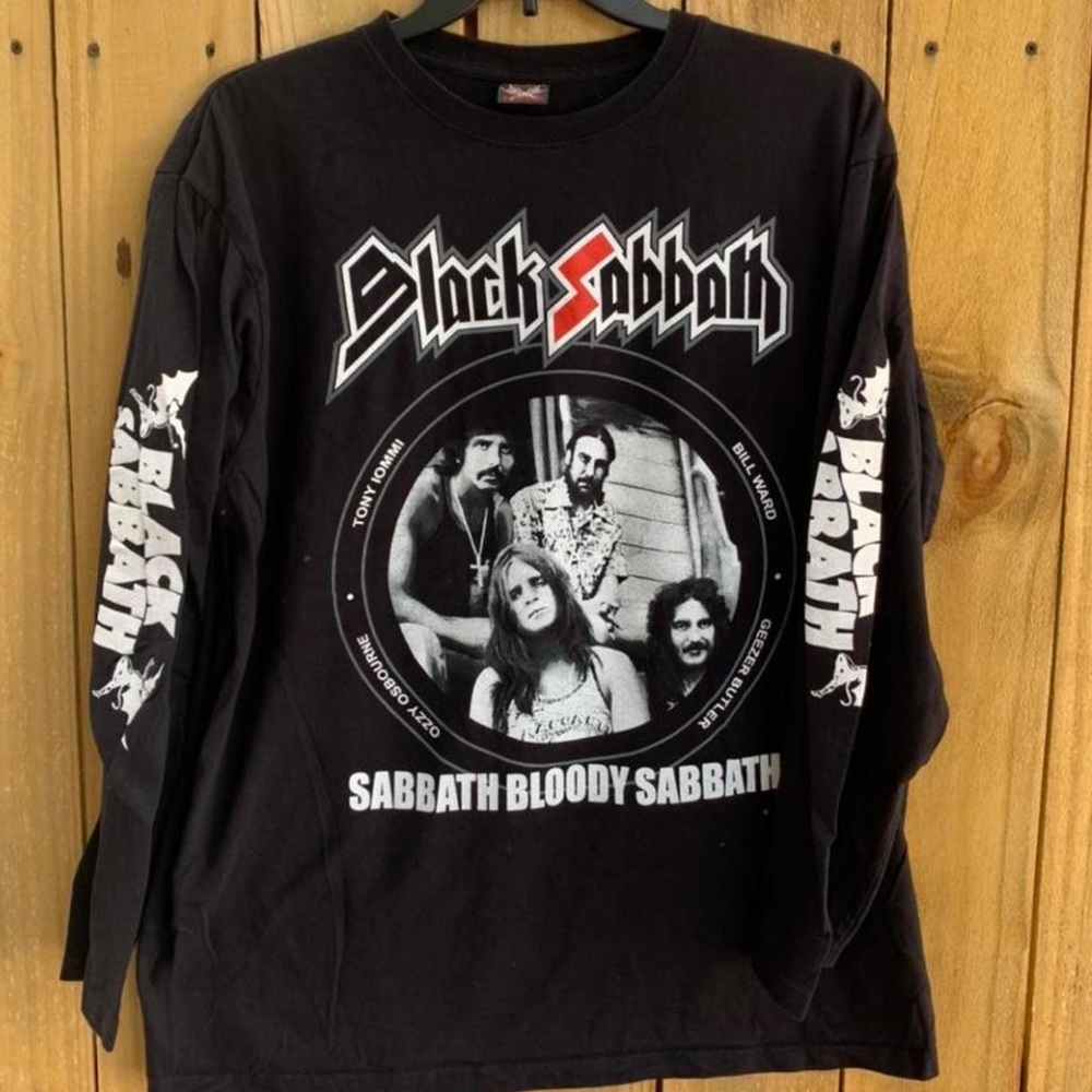 Vintage Black Sabbath Tour tee